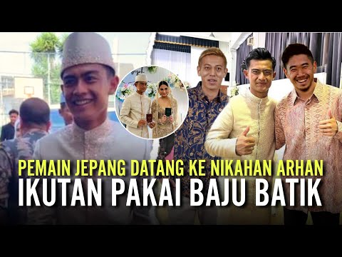 LEGENDA JEPANG JADI SAKSI PERNIKAHAN ARHAN !! Pratama Arhan Nikah di Tokyo Jadi Sorotan