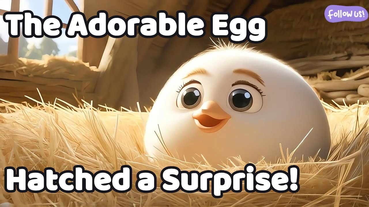 The Adorable Egg That Hatched a Surprise ! | Funny Children's Songs ...
