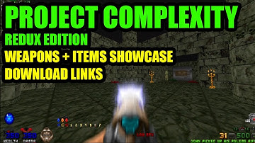 DOOM MOD: PROJECT COMPLEXITY - WEAPONS+ITEMS SHOWCASE - DOWNLOAD LINKS - JULY 2021