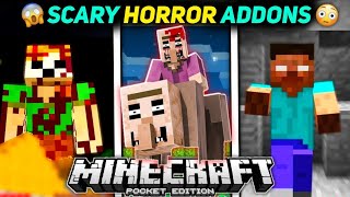 Top 5 Scary Horror Addons/Mods  For Minecraft PE 1.18+ | 😱 Scary minecraft addons screenshot 5