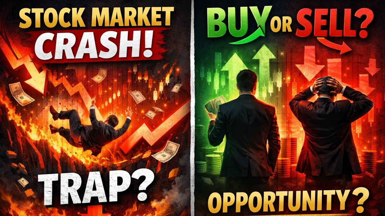  Stock Market Crash: Trap Ya Badi Opportunity? | Buy Or Sell Now