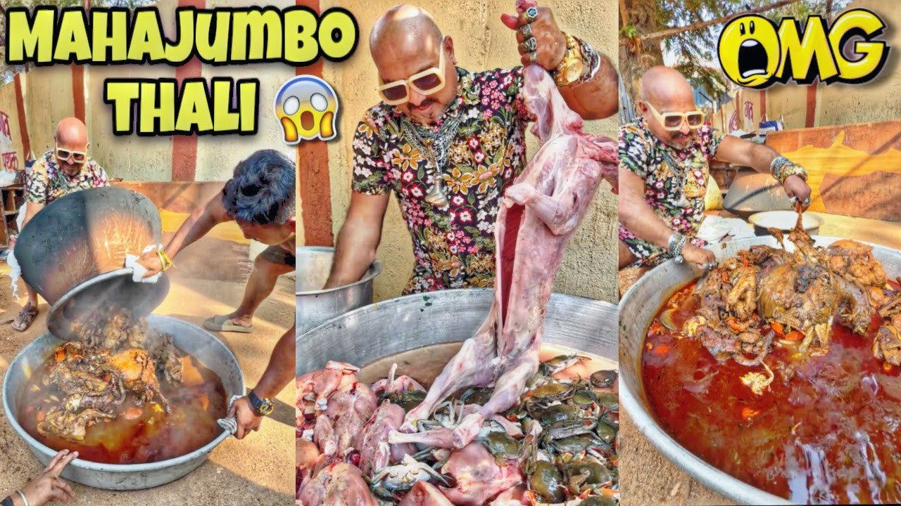 Mahajumbo Thali | Ulhas Kamathe | Chicken Leg Piece