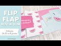 FLIP FLAP MINI ALBUM | Tutorial álbum desplegable para verano