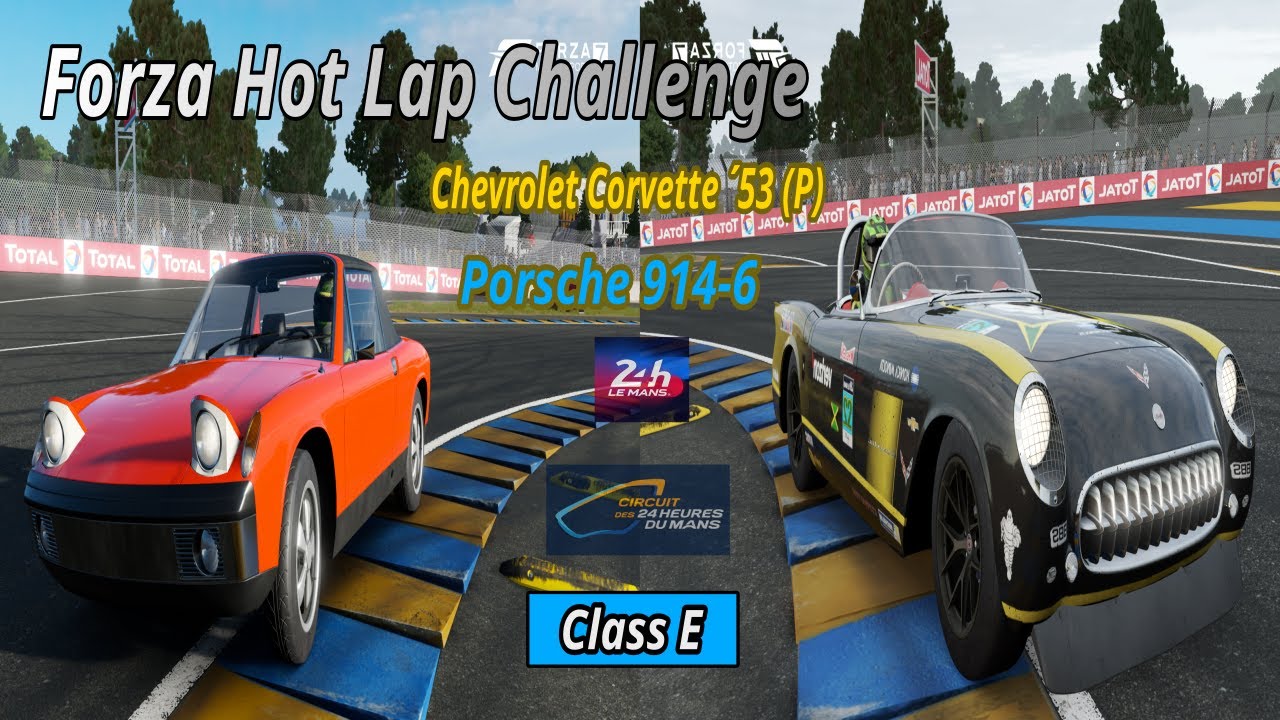 Porsche 914-6 vs Chevrolet Corvette ´53 (P) Le Mans HLC !!