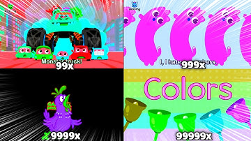 Random Videos Intro Logo Getting 999999x Speed Klasky Csupo Effects!