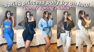 PRINCESS POLLY TRY ON CLOTHING HAUL | trendy spring outfits you NEED