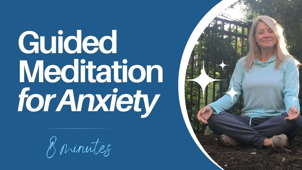 Release Anxiety Stress & Overthinking Guided Meditation 8 minutes - YouTube