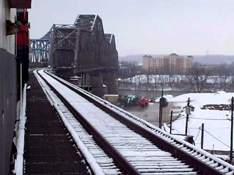 BBCX 1000 Schnabel Car Cincinnati Ohio River Train...