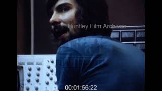 Mobile Recording Studio Records the Rolling Stones, 1970s - Archive Film 1061229