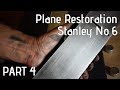 Stanley No 6 Fore Plane Restoration | Part 4 - Flattening the sole and sides Stanley No 6 Fore Plane Restoration | Part 4 - Flattening the sole and sides