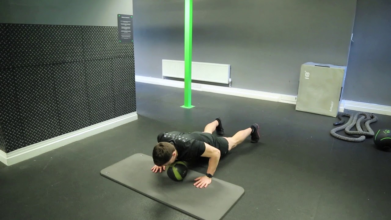 How To Do Burpee to Medicine Ball Slam Exercise Demo YouTube