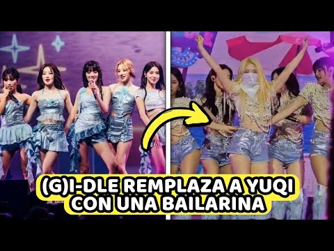 (G)I-DLE PRESENTA UN METODO PARA SUPLIR LA AUSENCIA DE YUQI EN EL ESCENARIO DURANTE UNA PRESENTACION