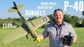 Durafly - Curtiss P-40 Warhawk - 1100mm - Unbox, Build, & Radio Setup
