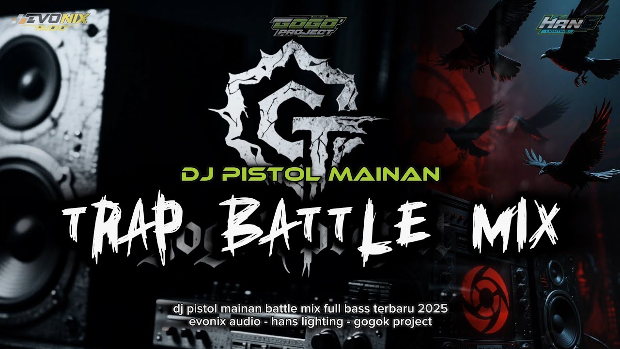 DJ PISTOL‼️BATTLE MIX FULL BASS - EVONIX AUDIO - HANS LIGHTING - GOGOK PROJECT