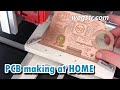 Pcb prototyping with auto level  step by step  cnc wegstr