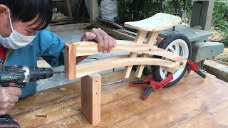 Easy To DIY Balancing Bike With Basic Tools And Wooden Pallets // How To -  DIY!