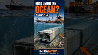 They SANK a Highway Underwater—Here’s How It Was Built! #UnderwaterTunnel #ImmersedTubeTunnel