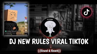 DJ NEW RULES DUA LIPA REMIX VIRAL BY ZEIN FVNKY (SLOWED & REVERB