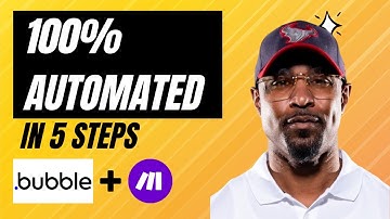 100% AUTOMATED Workflow: Make.com + Bubble.io in 5 EASY Steps (No-Code Magic?)