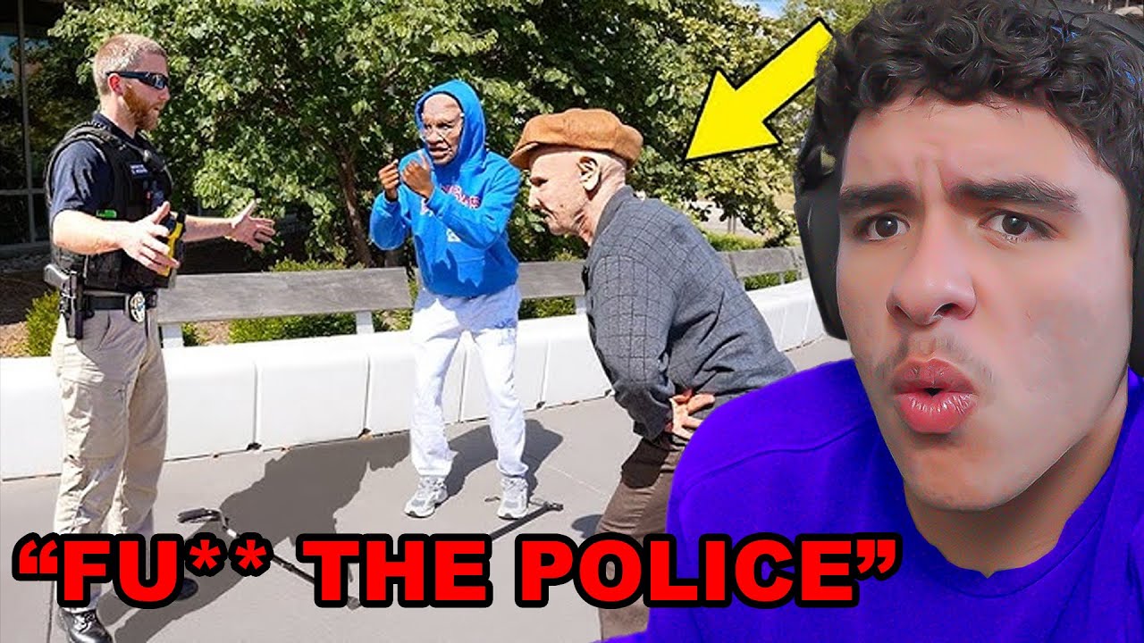 Adizzy Reacts To Ash Alk Crazy Grandpa Prank! - YouTube