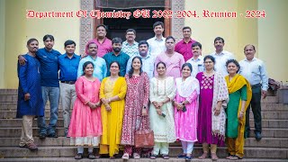 Department Of Chemistry UCSOU  2002-2004, Reunion - 2024