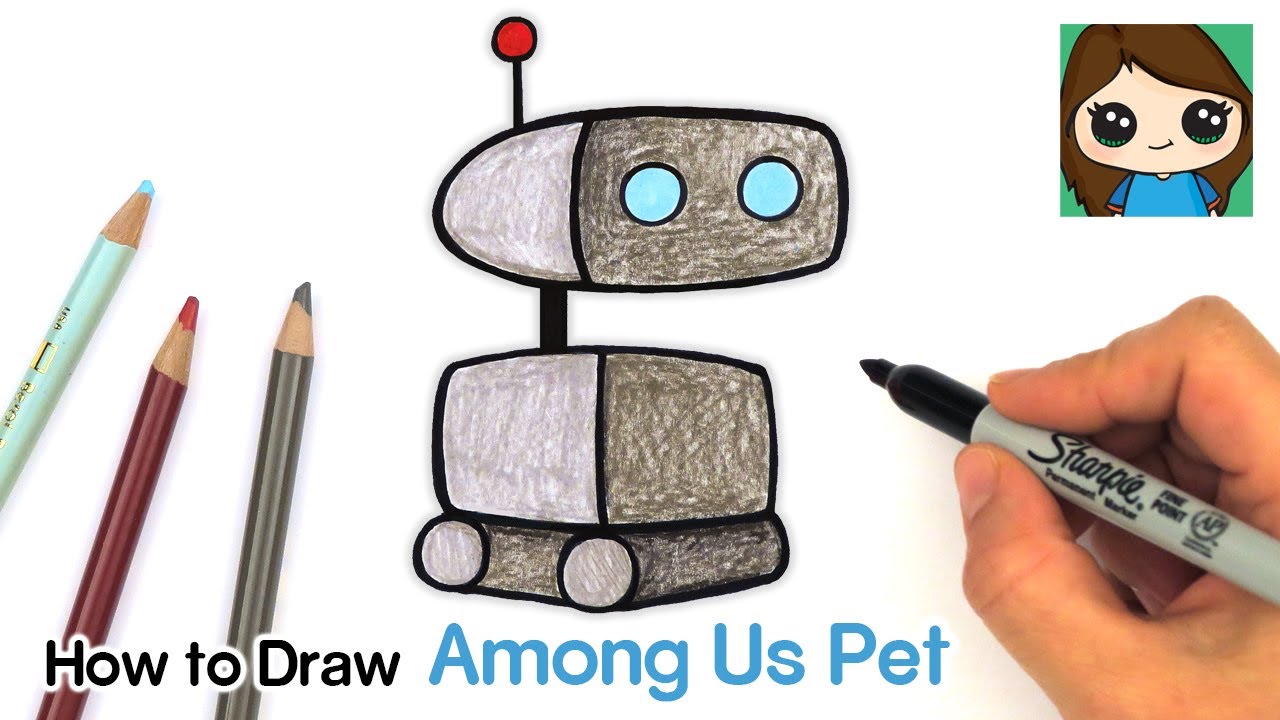 Robot pet drawing