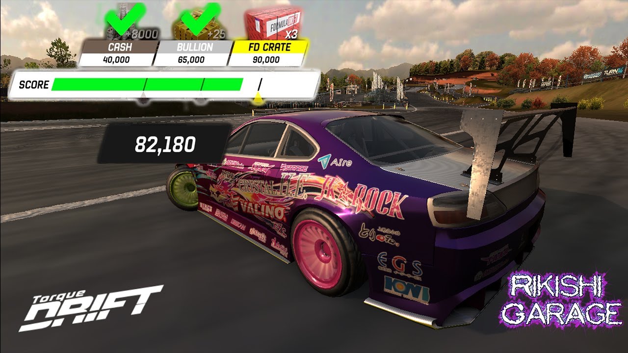 Torque Drift iOS - FD Japan Lead Score Challenge on Ebisu West - 82,000 ...