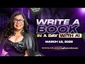 Use Ai To Write Your Book Today [Alicia Lyttle x Book In A Day Bootcamp]