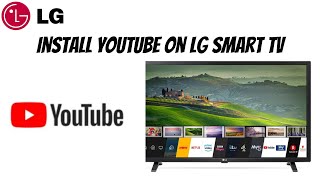 How To Install YouTube on LG Smart TV (2021) screenshot 2