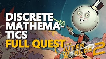 Discrete Mathematics FULL QUEST The Outer Worlds 2