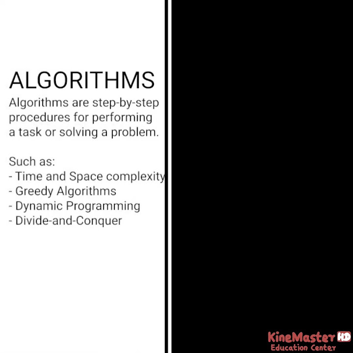 KineMaster Education Center [HD] - Difference between data structures ...