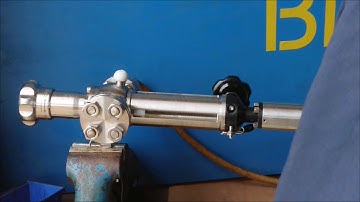 Grabbing a sample using BIAR Sample Cylinder