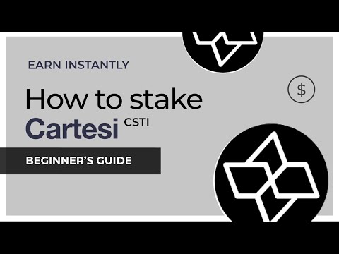 Cartesi (CSTI) | How To Stake Guide - Easy Tutorial