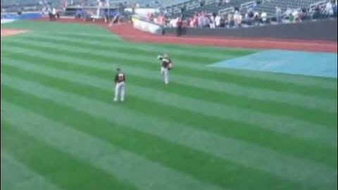 Chad Gaudin Throwing Me a Ball