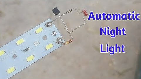 Automatic Night Light using BC547 || 4v LED Strip || LDR Circuit || Emergency Light