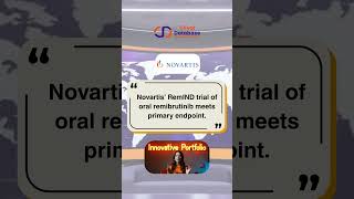 Novartis’ Remibrutinib Hits Trial Goal | SMSR–Sharda Launch MDR-TB Drug Monitoring Centre