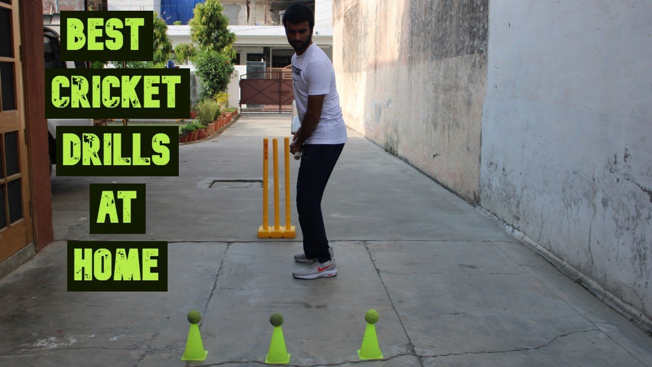 Best Cricket Drills At Home YouTube