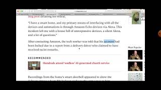man locked out of his smart home by Amazon