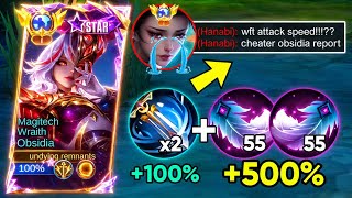 NEW META‼️ TUTORIAL OBSIDIA +700% ATTACK SPEED HACK IS HERE!!💀 (must try) - Best Build Obsidia 2026!