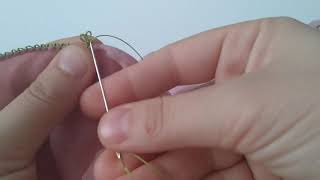 İğne Oyasına Başlama Videosu Yazma Kıvırma Su Kirpik Ve Zürafa Yapımı