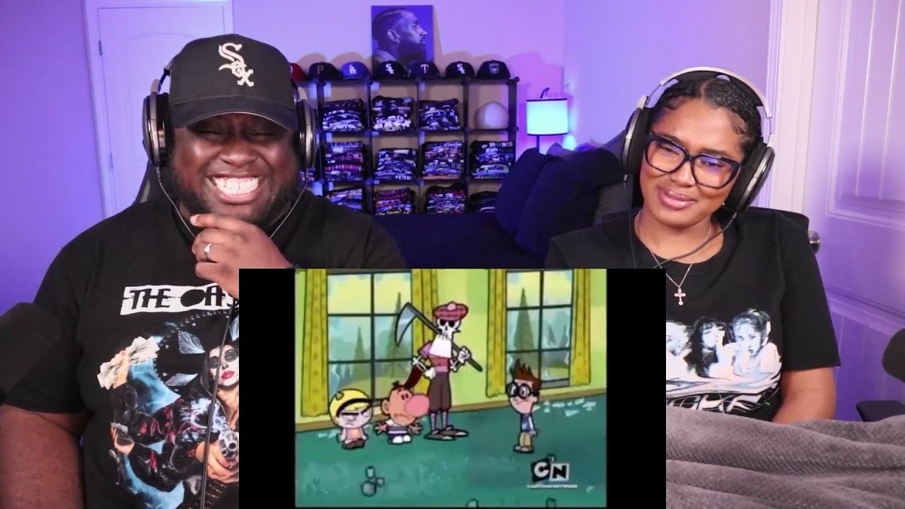 Kidd and Cee Reacts To Grim Adventures of Billy and Mandy out of context