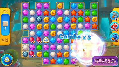 Fishdom level 1691 HD