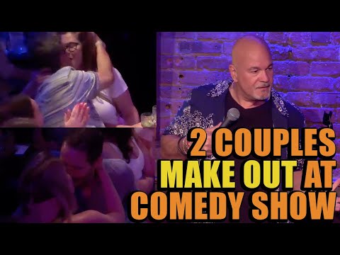 2 Couples Make Out During Comedy Show