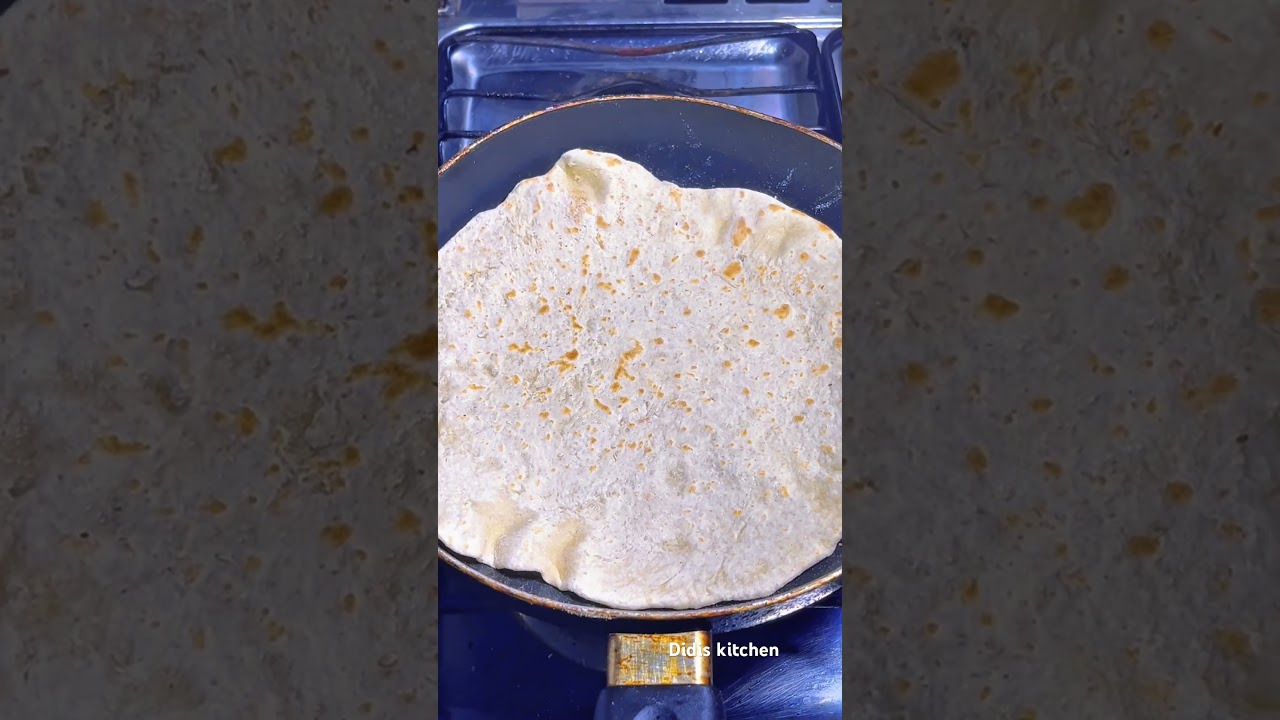 How to make soft foldable shawarma bread ..