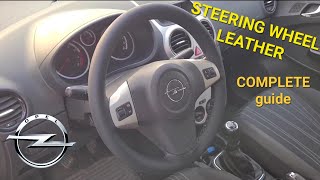 Make The Steering Wheel Like A New One | OPEL/VAUXHALL CORSA D