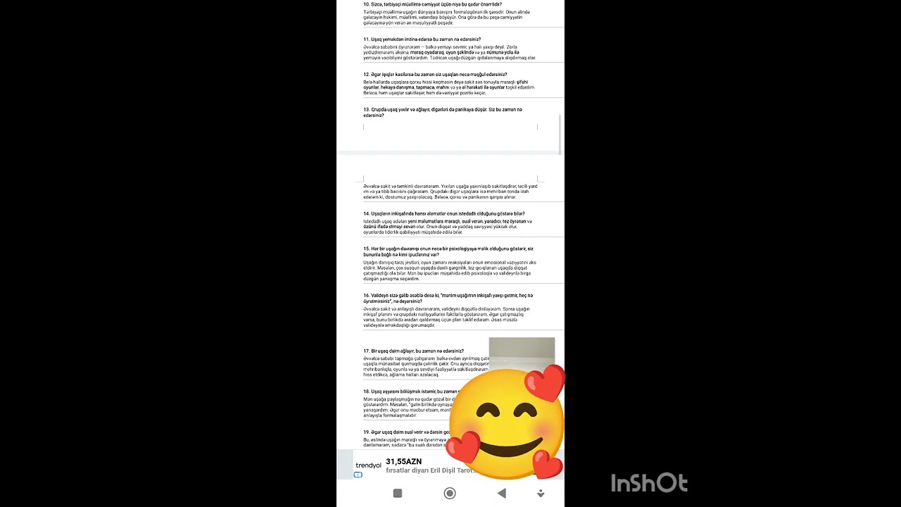 Musahibə dərsimizdən💫