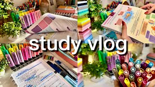 STUDY VLOG Produtivo | Estude Comigo | fazendo um resumo (narrado)