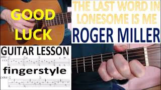 Vídeo de The Last Word In Lonesome Is Me