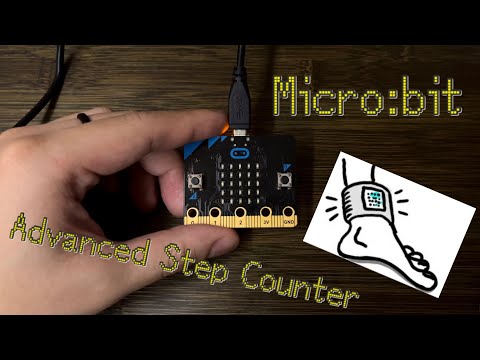Micro:bit Advanced ￼Step Counter 進階計步器講解【廣東話解說】