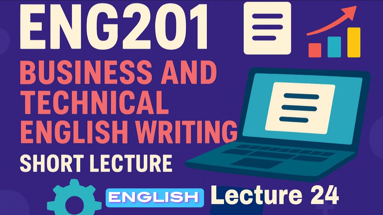 Лекция 24 по английскому языку (ENG201) | Написание развернутых отчетов | Краткая лекция к итогов...